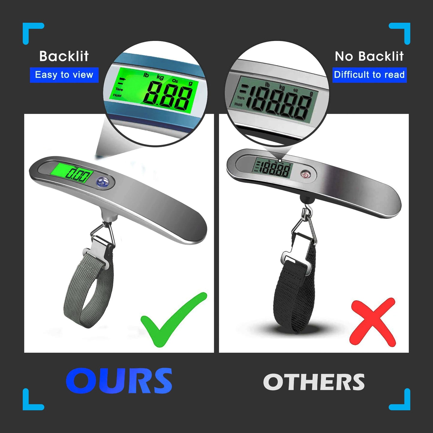 Electronic Spring Balance Luggage Scale