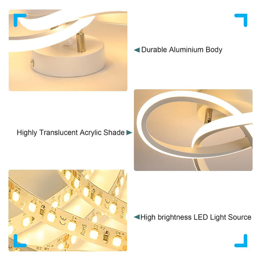 Modern LED Aluminum Ceiling Light