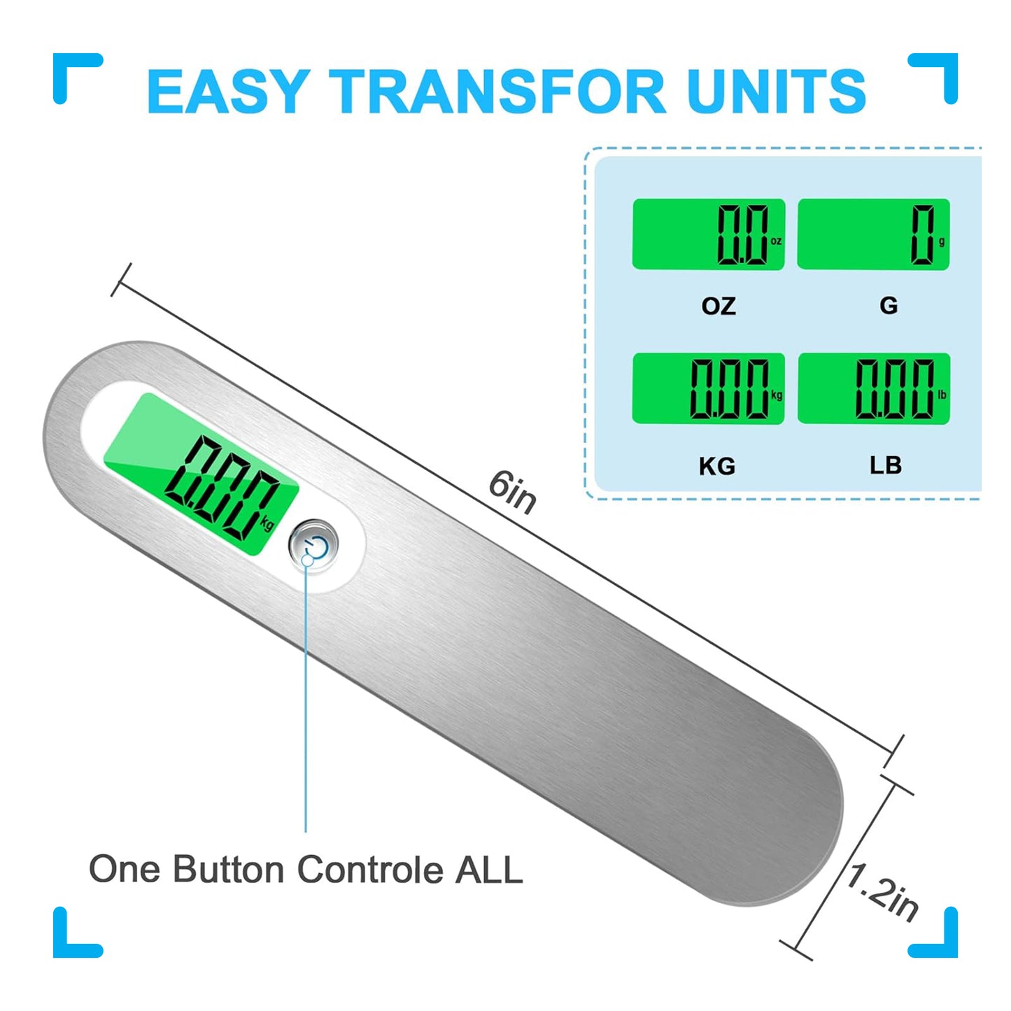 Electronic Spring Balance Luggage Scale