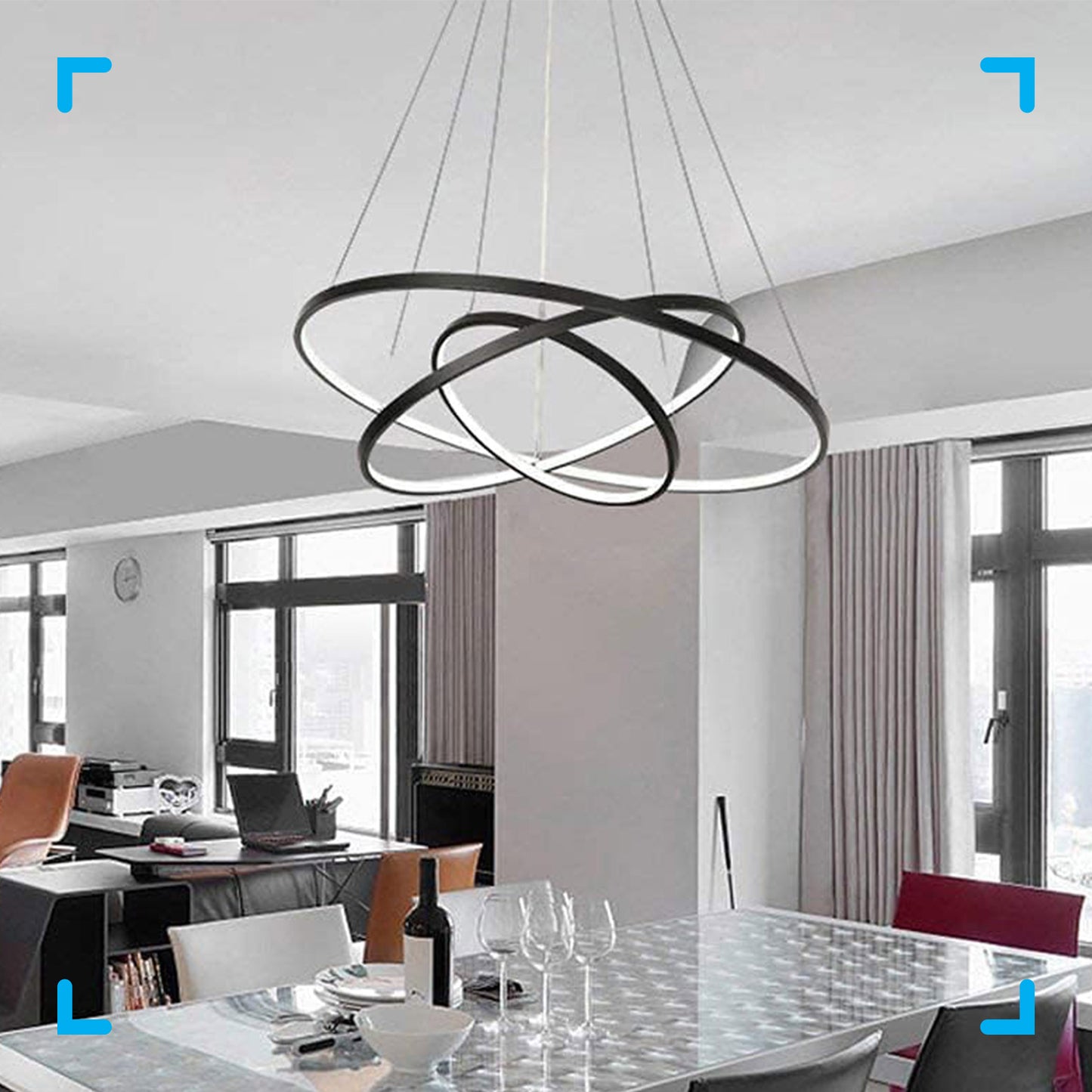 Modern LED Aluminum Ceiling Light 1