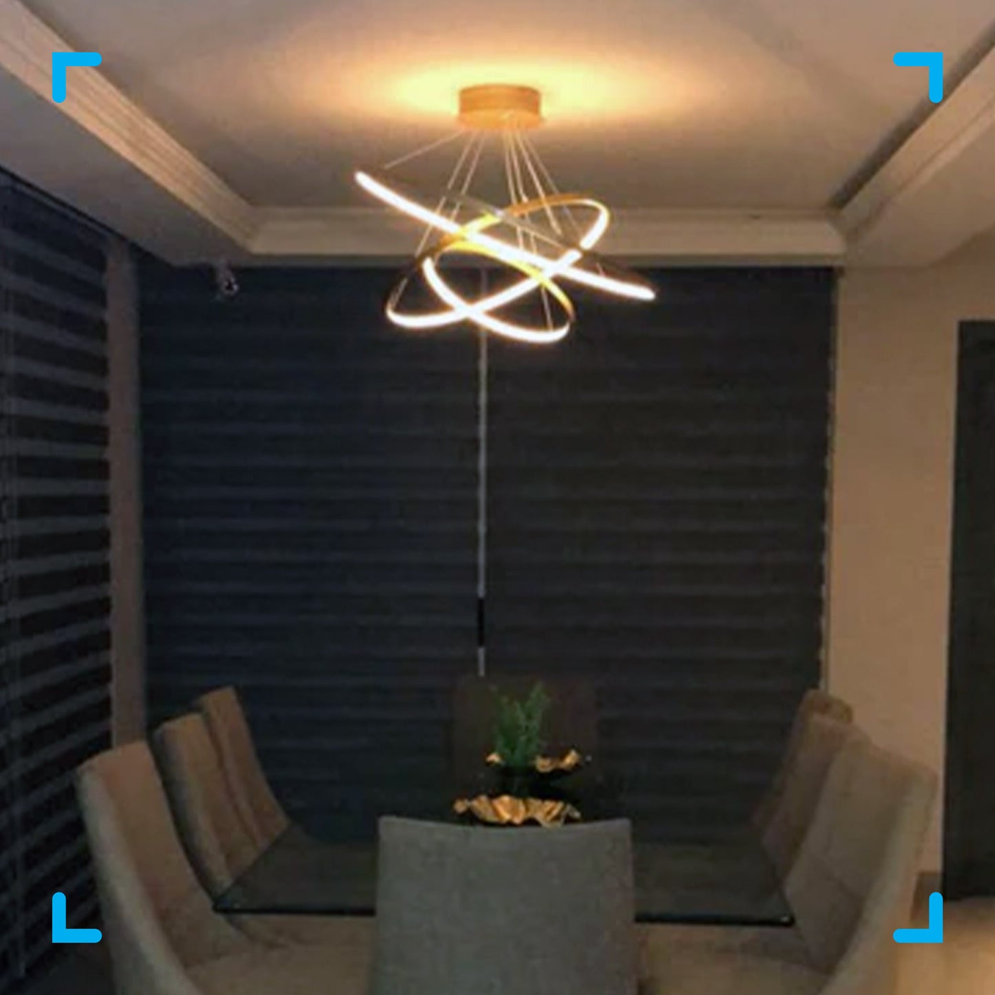 Modern LED Aluminum Ceiling Light 1