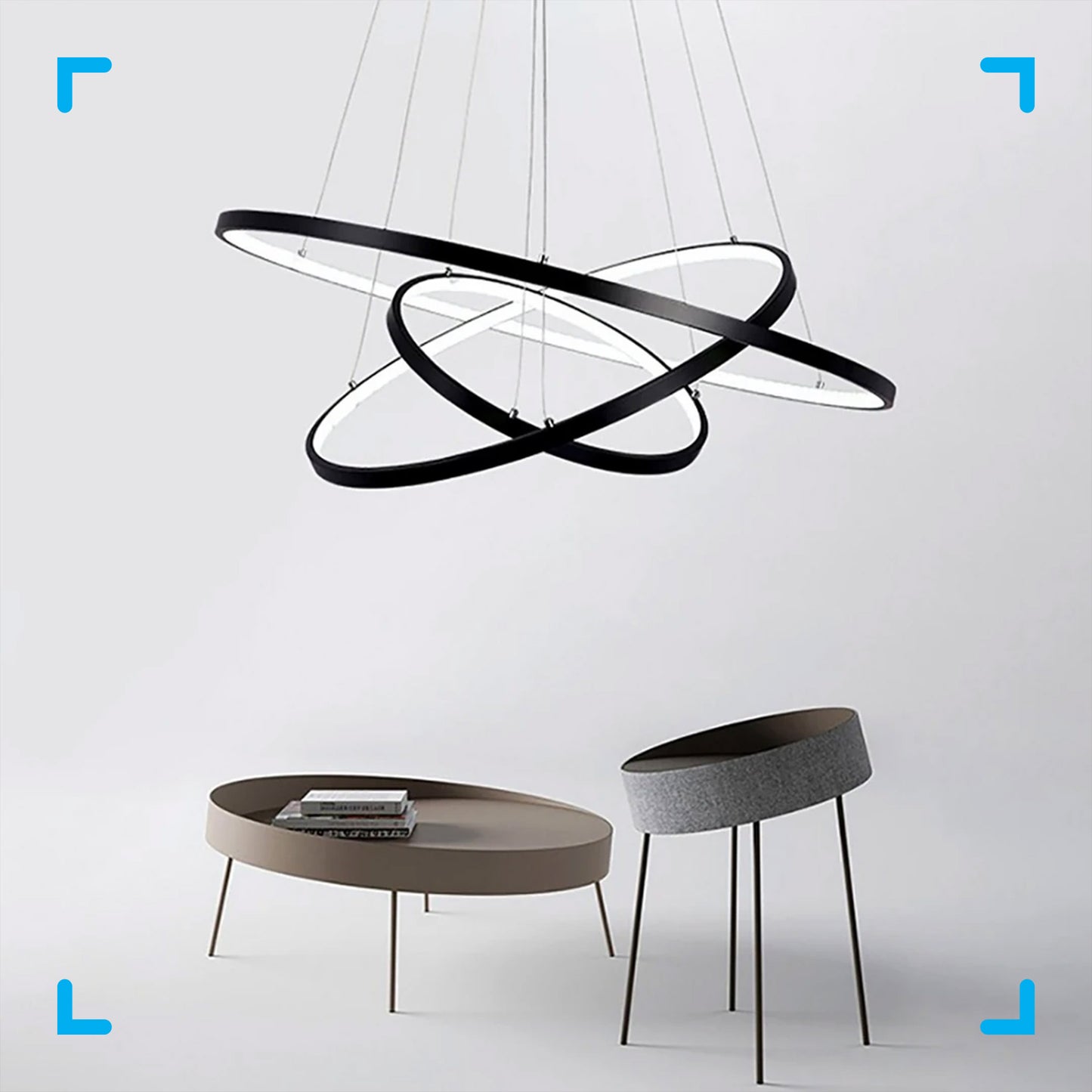 Modern LED Aluminum Ceiling Light 1