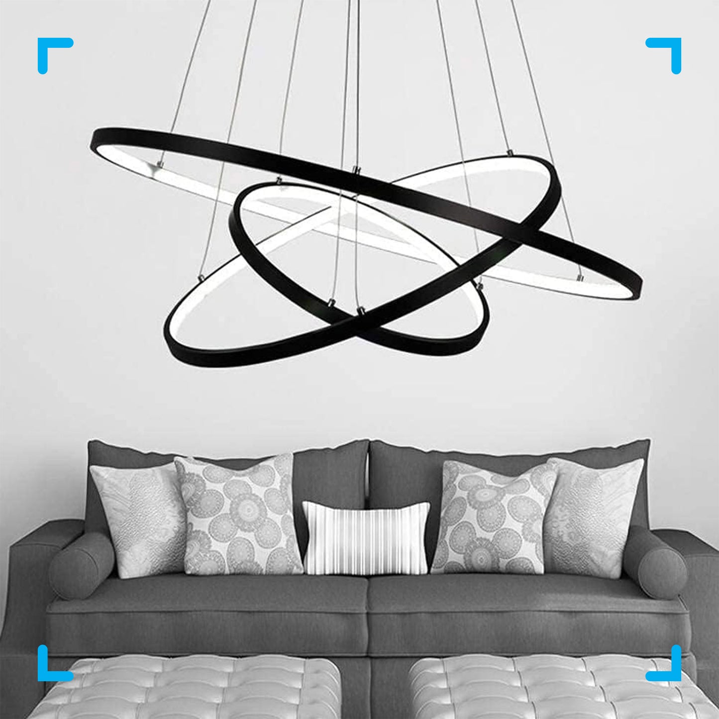 Modern LED Aluminum Ceiling Light 1