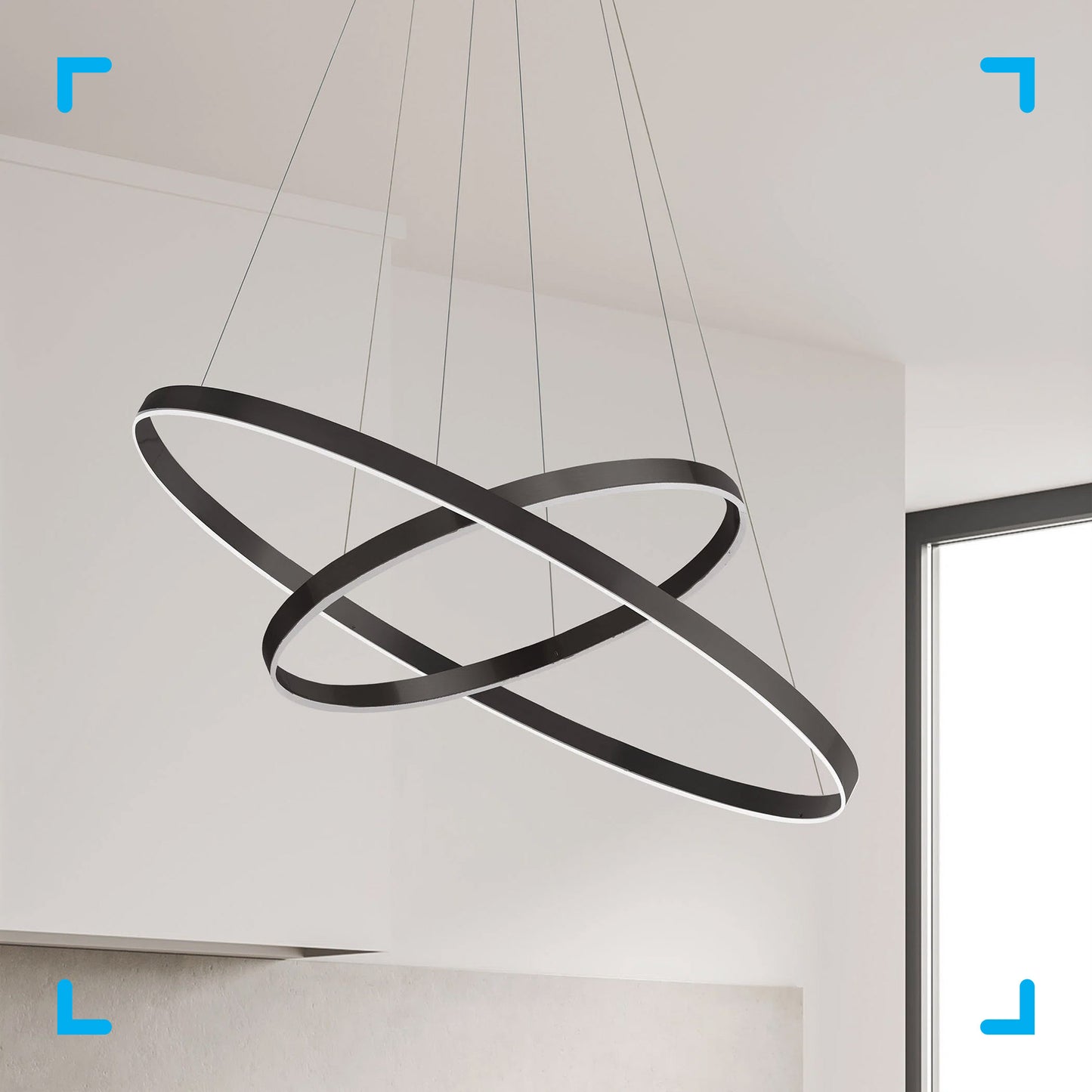 Modern LED Aluminum Ceiling Light 1
