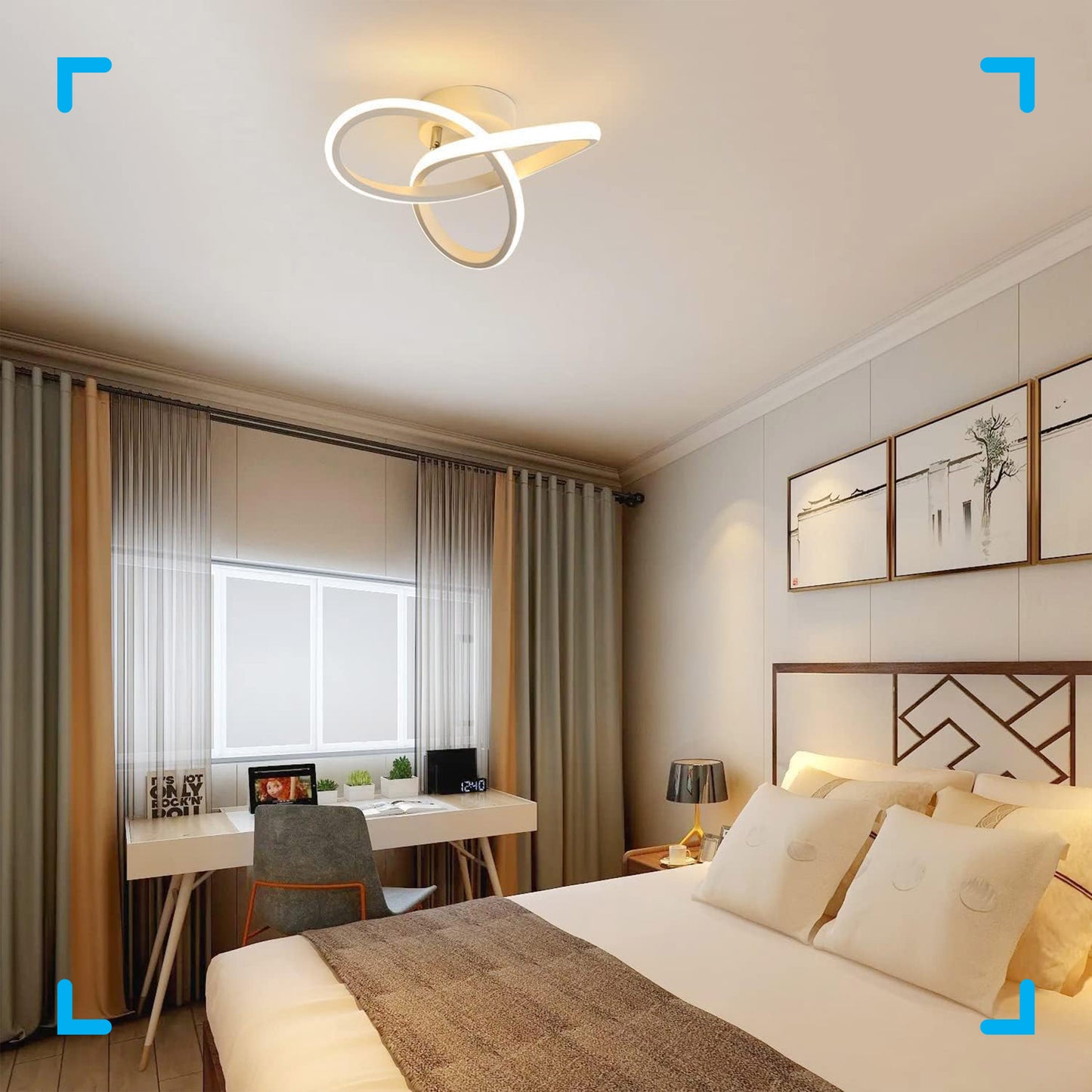 Modern LED Aluminum Ceiling Light
